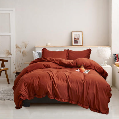 Luxlovery Beige Khaki Comforter Set Queen Beige Bedding Set Oatmeal Blanket Quilts Solid Cream Khaki Taupe 3PCS Queen Comforter Set Women Men